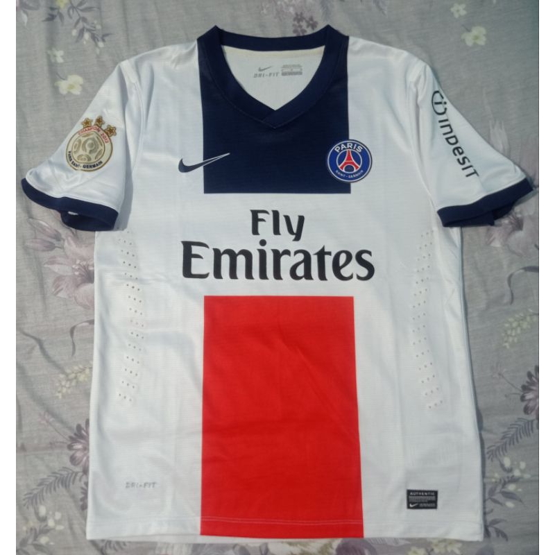 Vintage Jersey PSG Away 2013/2014 Player Issue, Patch Champion 2013 (Preloved)