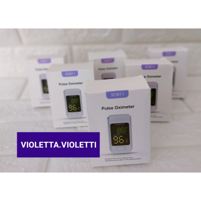 Oxymeter  Finger Clip Type Pulse Oximeter Model SO811 Led Display Mode/Pengukur Detak Jantung PR BPM