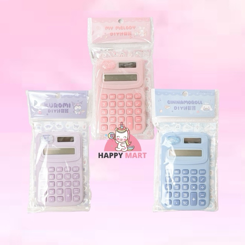 

Kalkulator motif sanrio license kuromi melody cinnamoroll ART C4G1