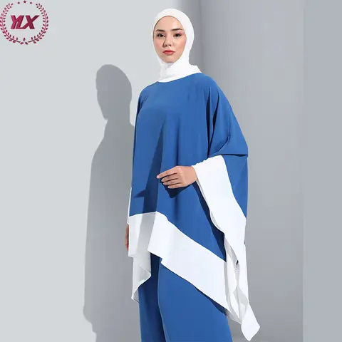 SET GAMIS ABAYA LONGGAR KEPAR MODERN