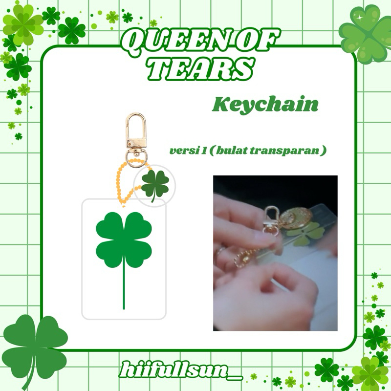 [READY] QUEEN OF TEARS new keychain HAEIN HYUNWOO