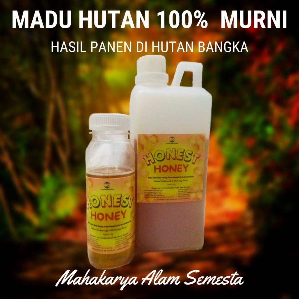 

Madu Hutan 100% Murni dari Hutan Bangka Honest Honey