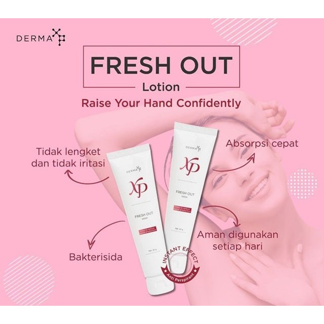 DERMA XP FRESH OUT LOTION RAISE YOUR HAND CONFIDENTLY | FRESH OUT ANTIPERSPIRANT