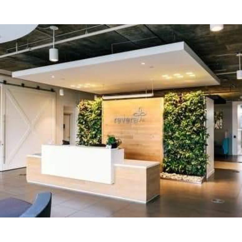 Meja Resepsionis Minimalis