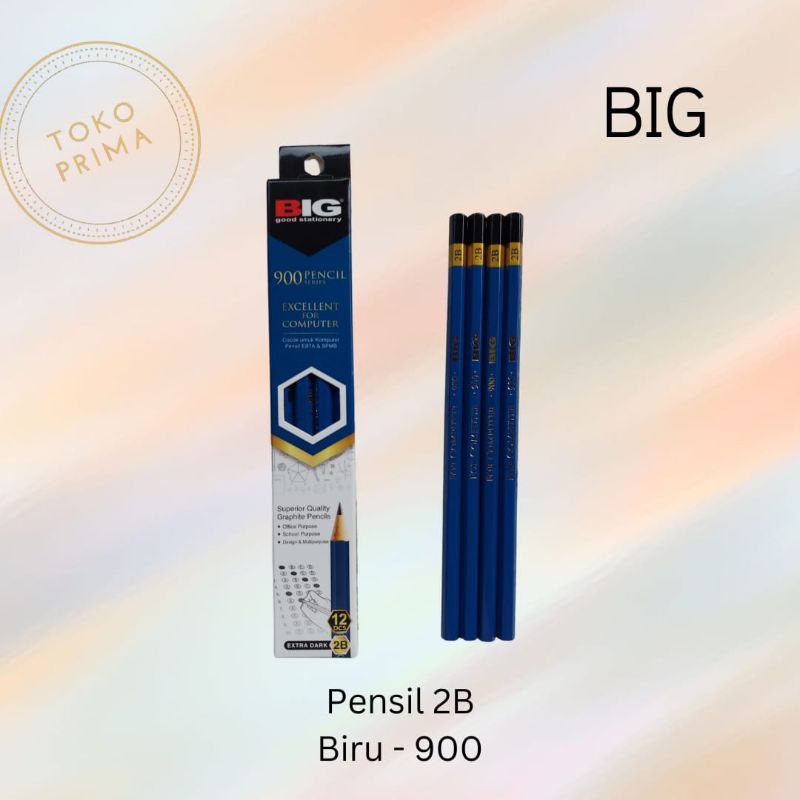 

BIG Pensil 2B Biru PS-900