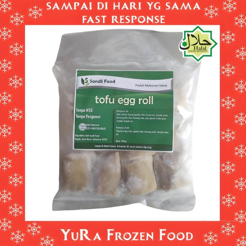 

SAND Tofu Egg Roll Isi 10
