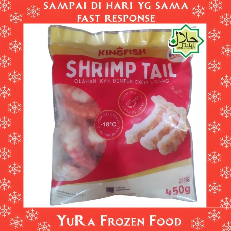 

KING FISH Shrimp Tail 500 gr Ekor Udang