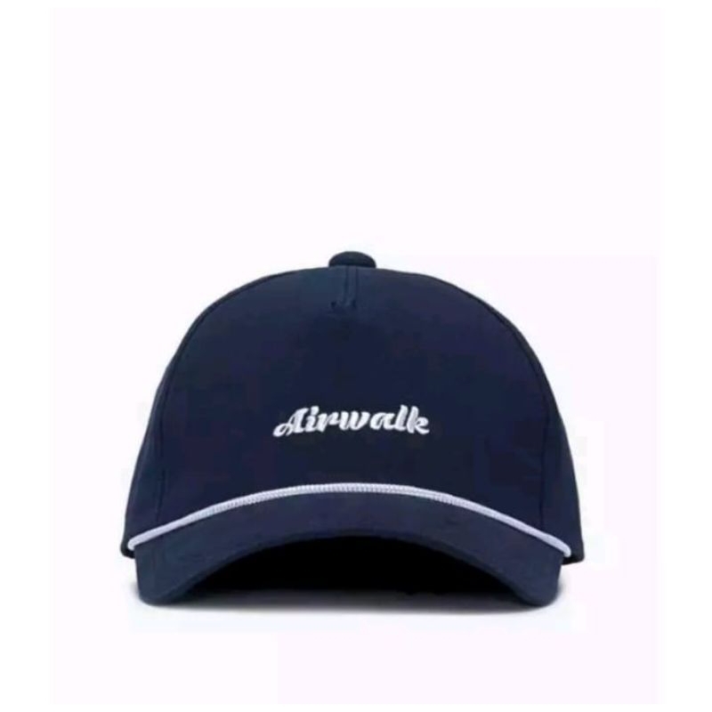 Topi Airwalk / Cap Airwalk Unisex Pria Wanita Navy Original 100%