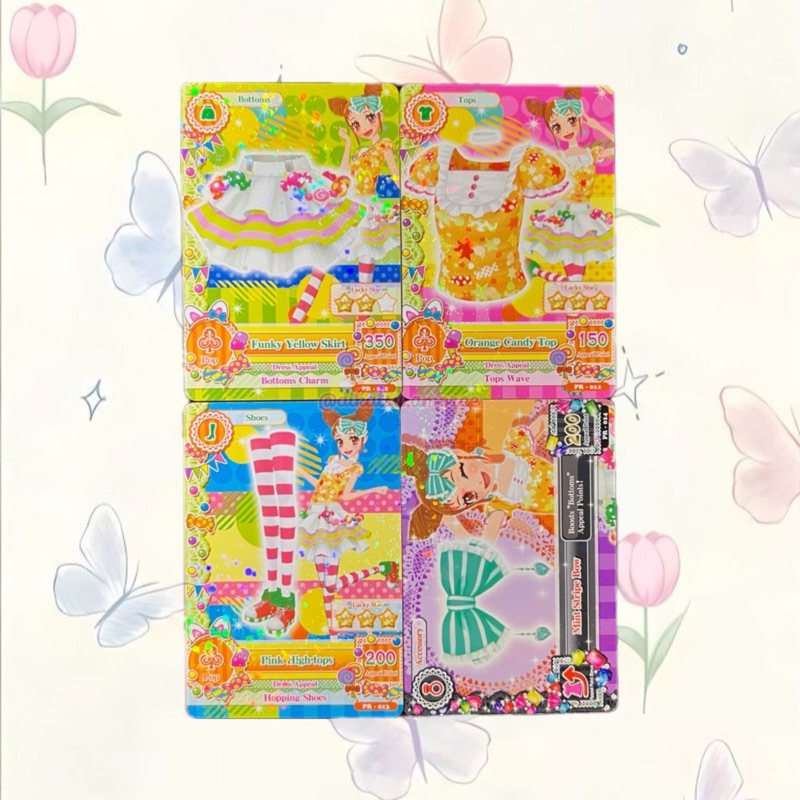 Aikatsu Promotion Tournament Card Set Otome