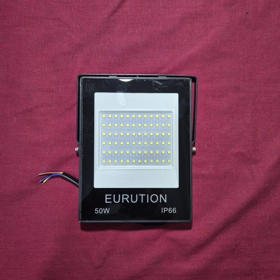 Lampu Tembak Kap Sorot Slim LED Flood Light 50W Watt IP66