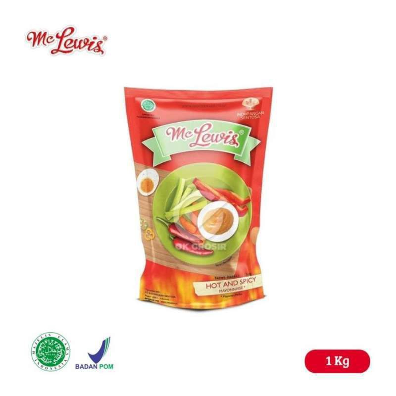 

mc lewis mayonaise hot and spicy 1kg