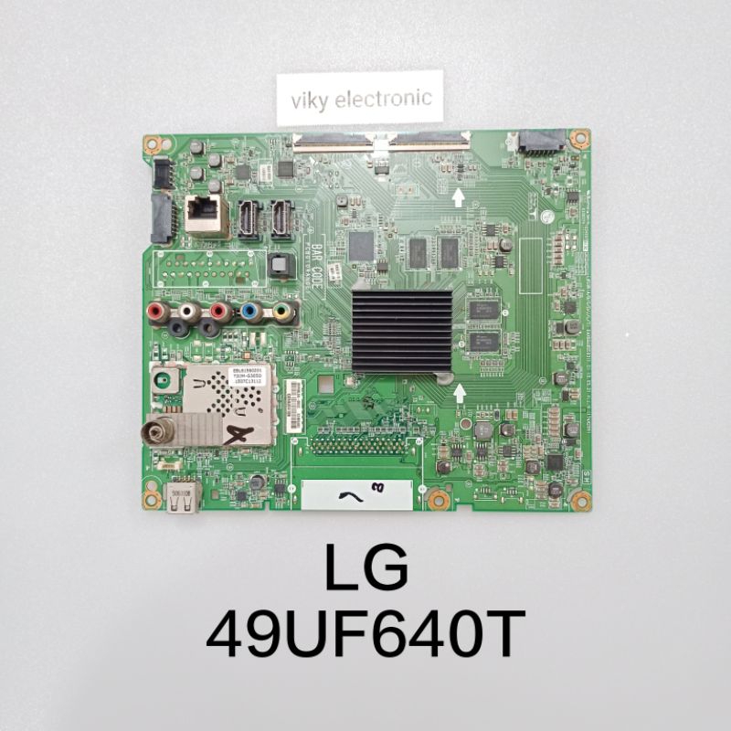 LG 49UF640T mainboard mb modul mobo mesin tv LG 49UF640T