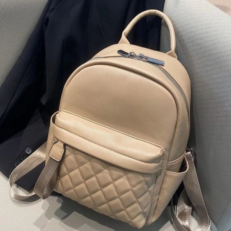 victoria tas ransel wanita kulit sitetis - tas wanita backpack punggung gendong kulit sintetis