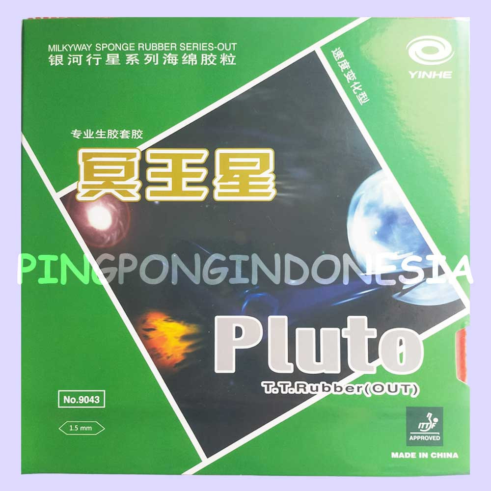 Yinhe Pluto - Rubber Karet Pingpong Tenis Meja Bat Bet Sponge 1.0mm 1.5mm 1.8mm