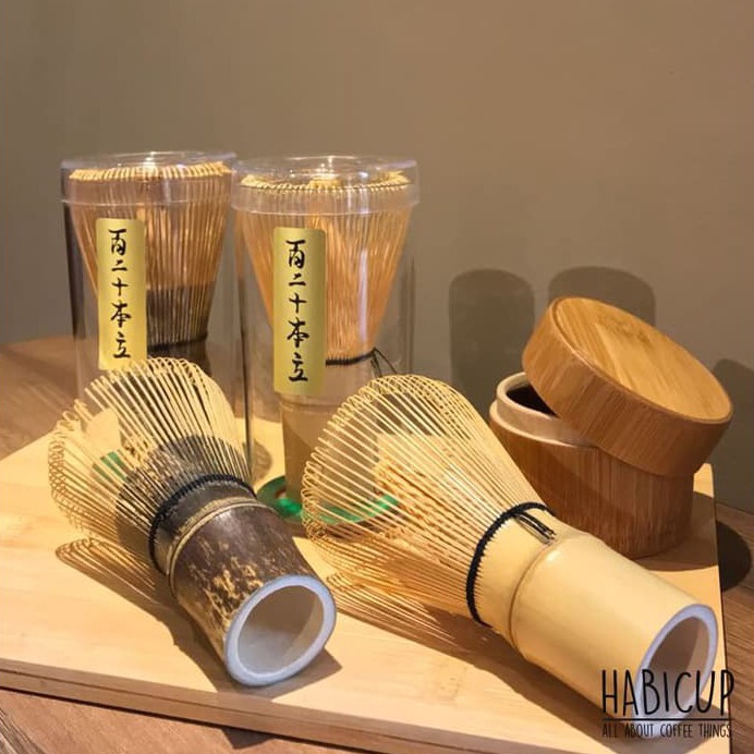 Pesan disini Chasen Bamboo Whisk  Pengaduk Matcha Bambu  Original Matcha