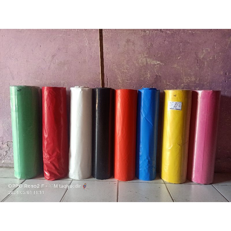 plastik meteran warna cerah