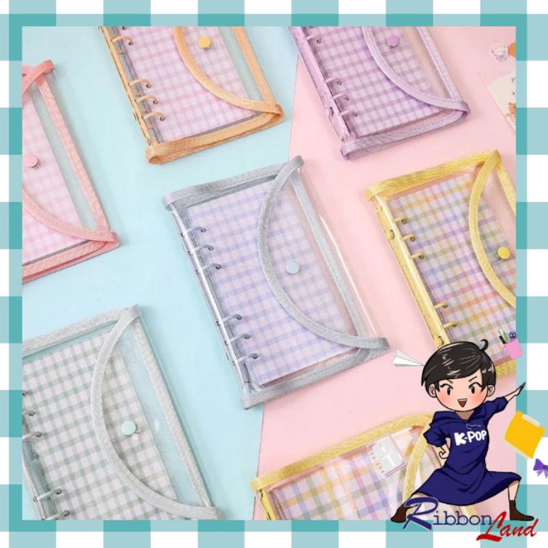 

A6 Binder Glitter DELUXE Envelope Ring Warna ART Y2J6