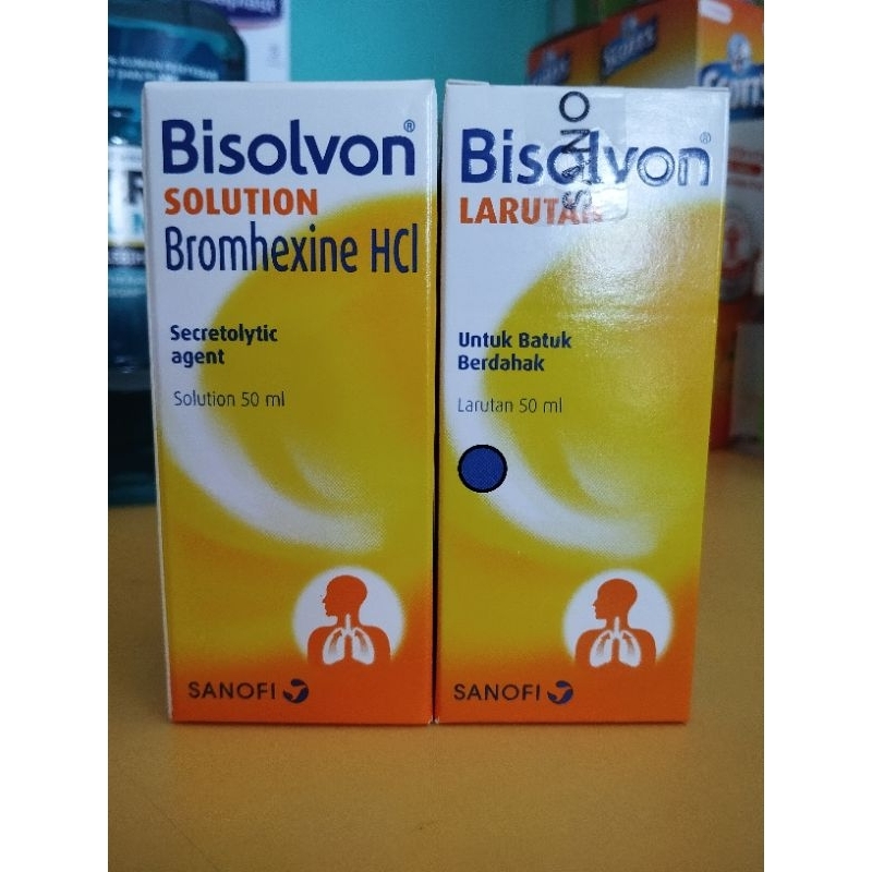 Bisolvon Larutan 50ml - Bisolvon Solution 50ml