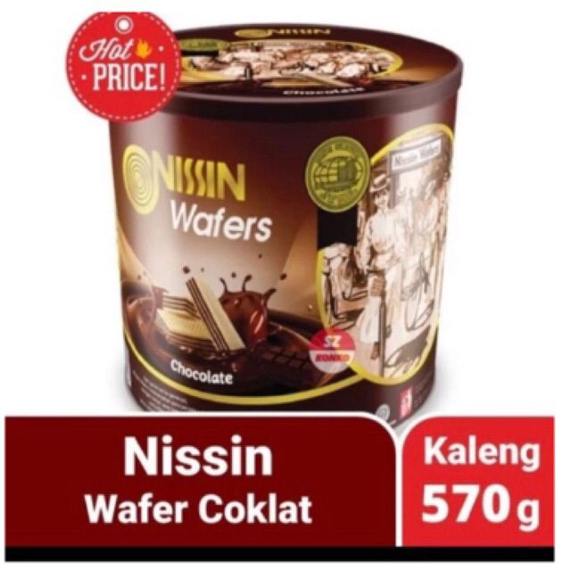 

NISSIN WAFER CHOCOLATE 570gr