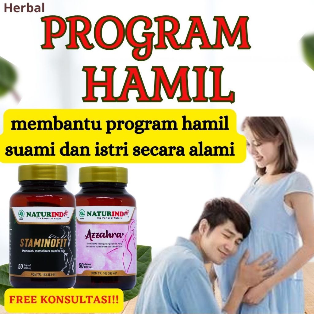 Paket Promil Program Hamil Suami Istri Lengkap Penyubur Kandungan dan Meningkatkan Kualitas Sperma H