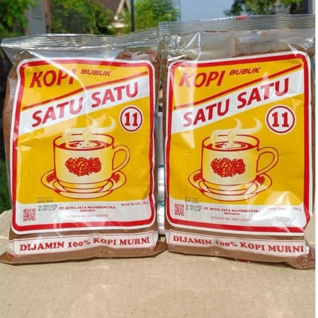 

KOPI BUBUK SATU SATU KEMASAN 250gr KOPI BEST SELLER