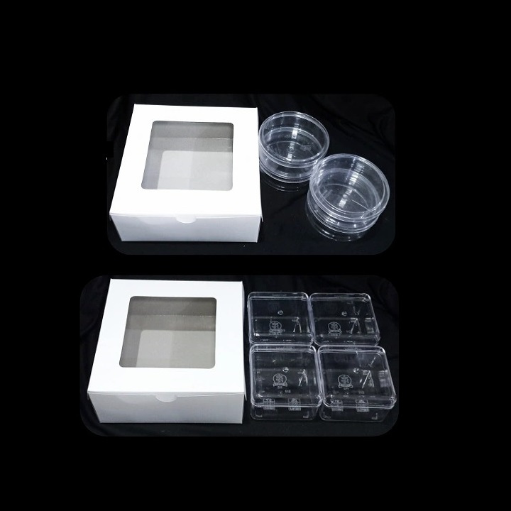 

(10 Pcs) Box Toples Kuker 250 Gr Isi 4 Kotak Brownies Kue Bolu Dus Hempers Laminasi Dalam Size 22x22x9 Cm