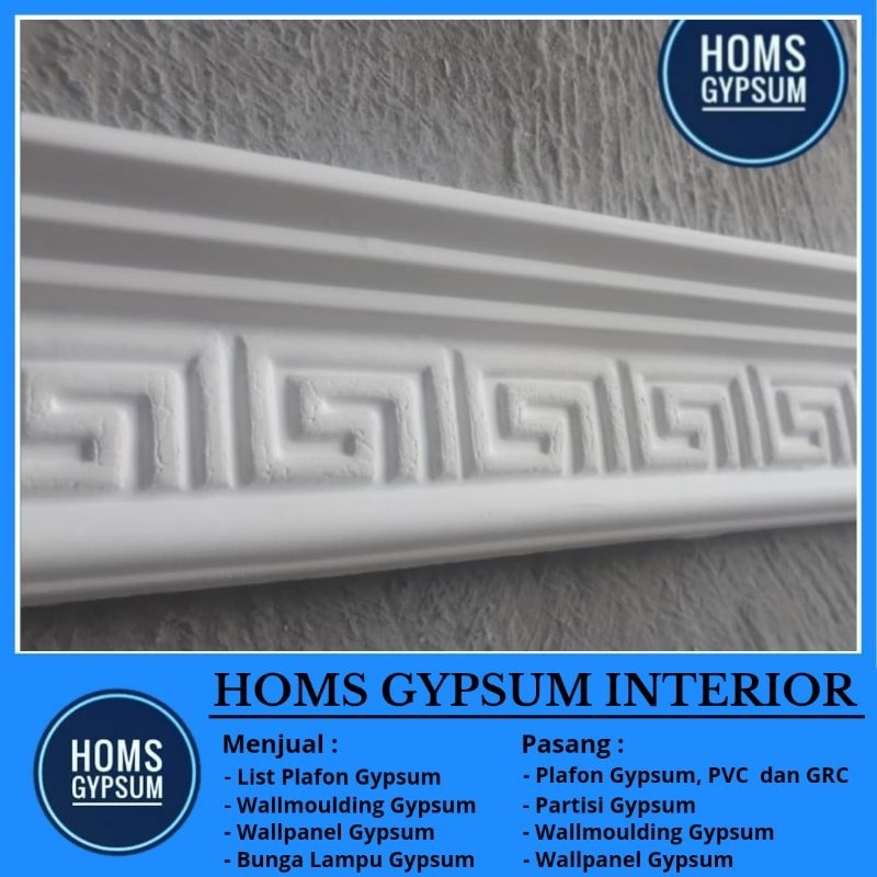 List Gypsum Motif Mandarin 10cm