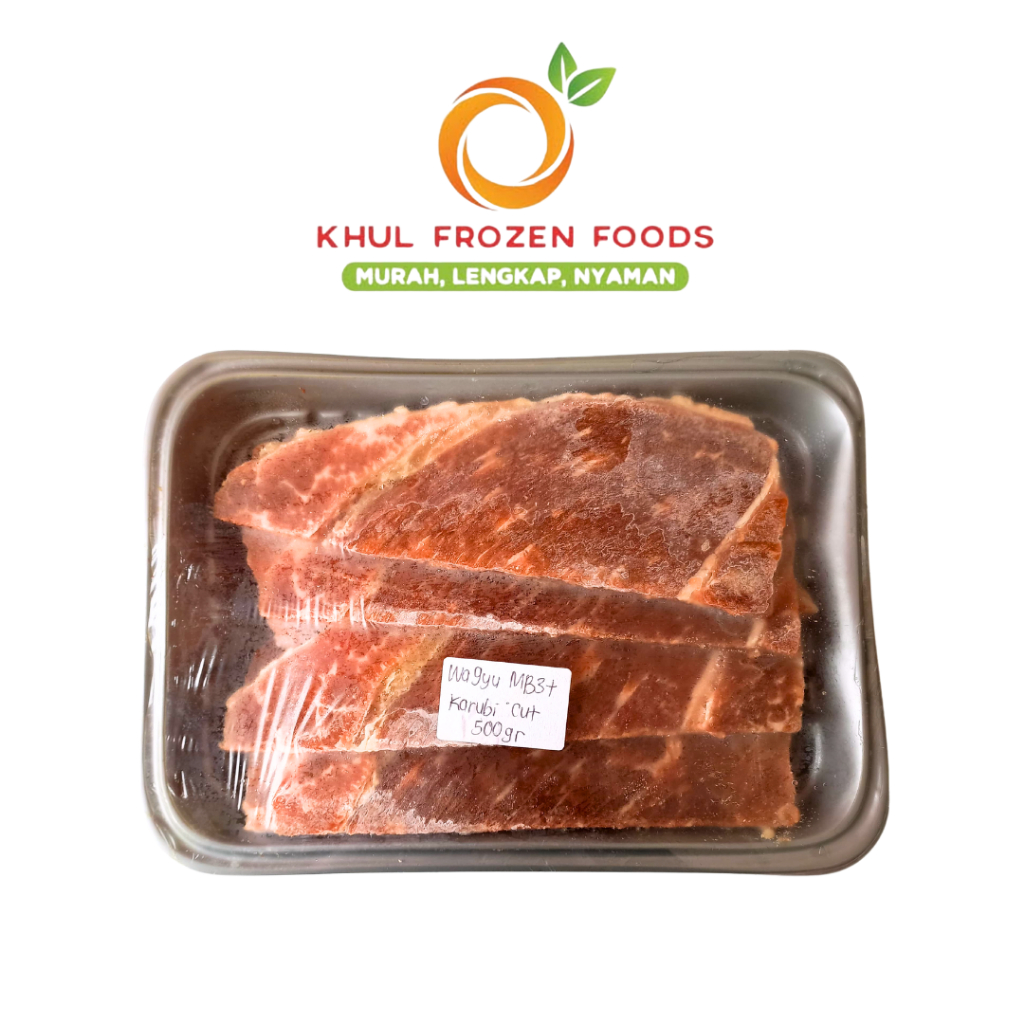 

Daging Wagyu MB3+ Karubi cut 500gr