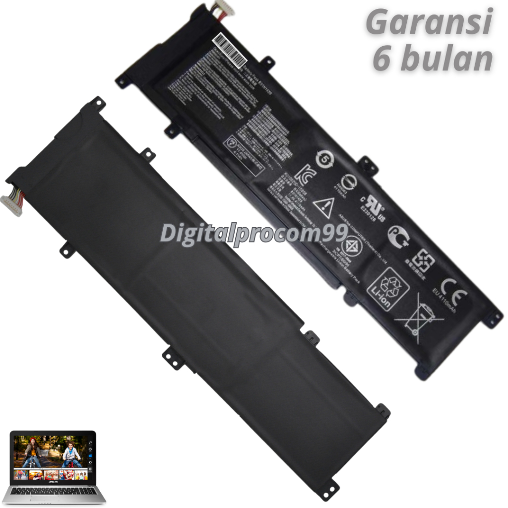 Baterai Asus K501 K501U K501L K501X K501UW K501UX K501LB K501LX B31N1429 battery