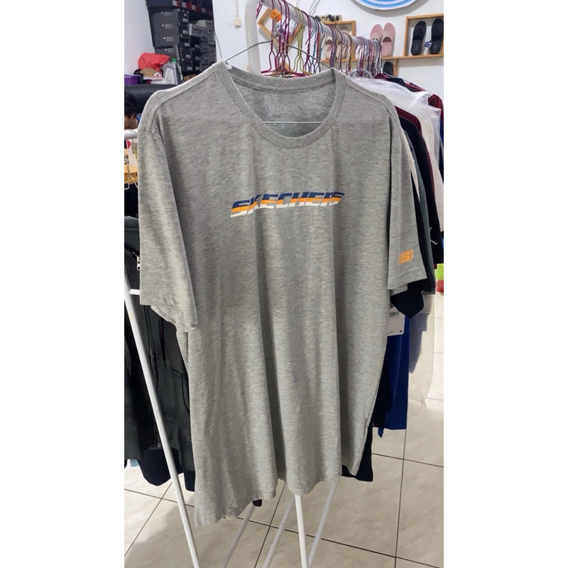 3 VARIASI BAJU SKECHERS PRIA KATUN KAOS MAN ORIGINAL COD