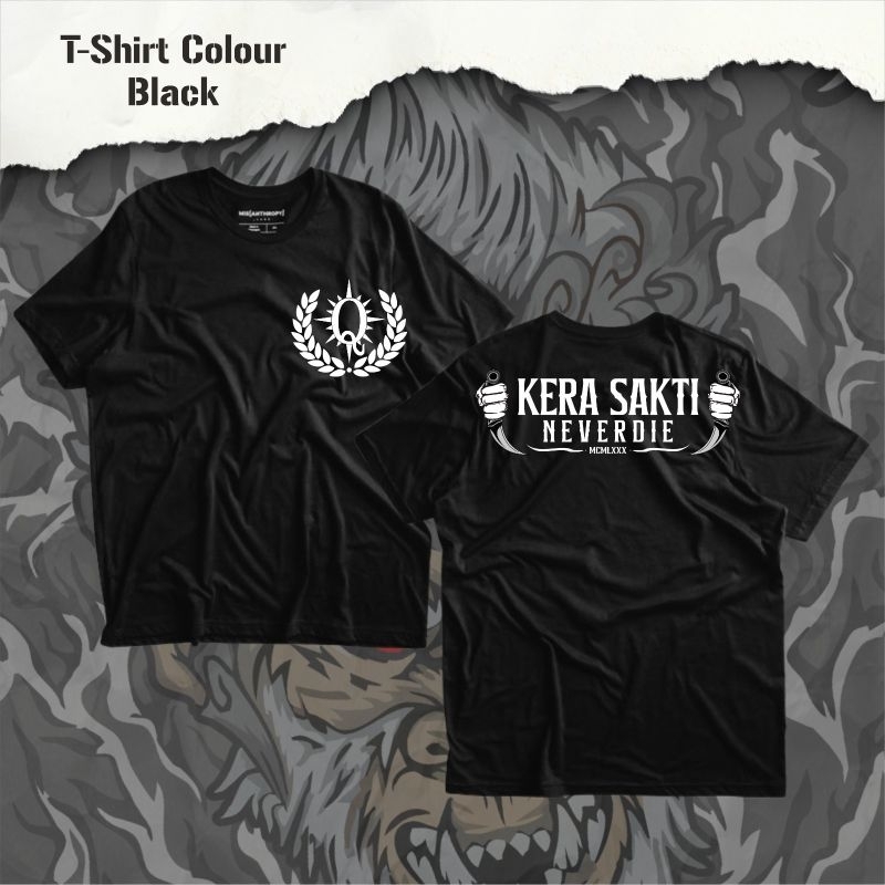 Kaos IKSPI Kera Sakti Never Die Desain Simple