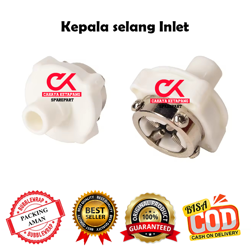 Kepala selang Inlet Mesin cuci Multi / kepala Sambungan selang inlet pendek