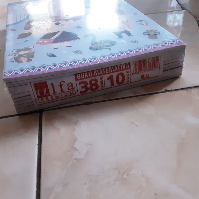 

Buku Tulis Kotak Kecil 38 Alfa isi 10 pcs