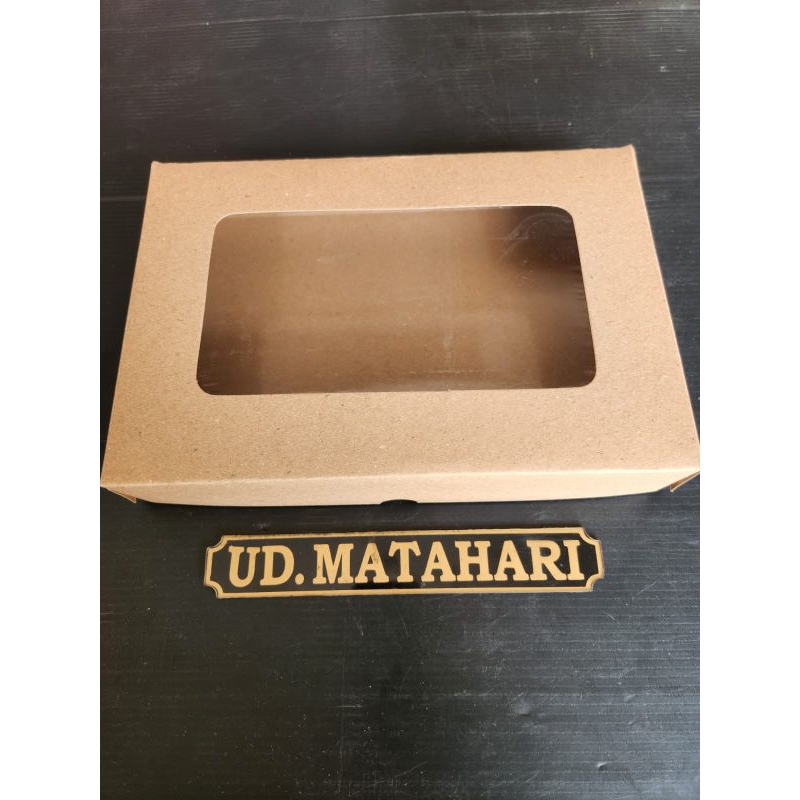 

Kardus Kue Coklat / Dus Roti Kue 27x18x5,5 / Packaging Makanan Coklat