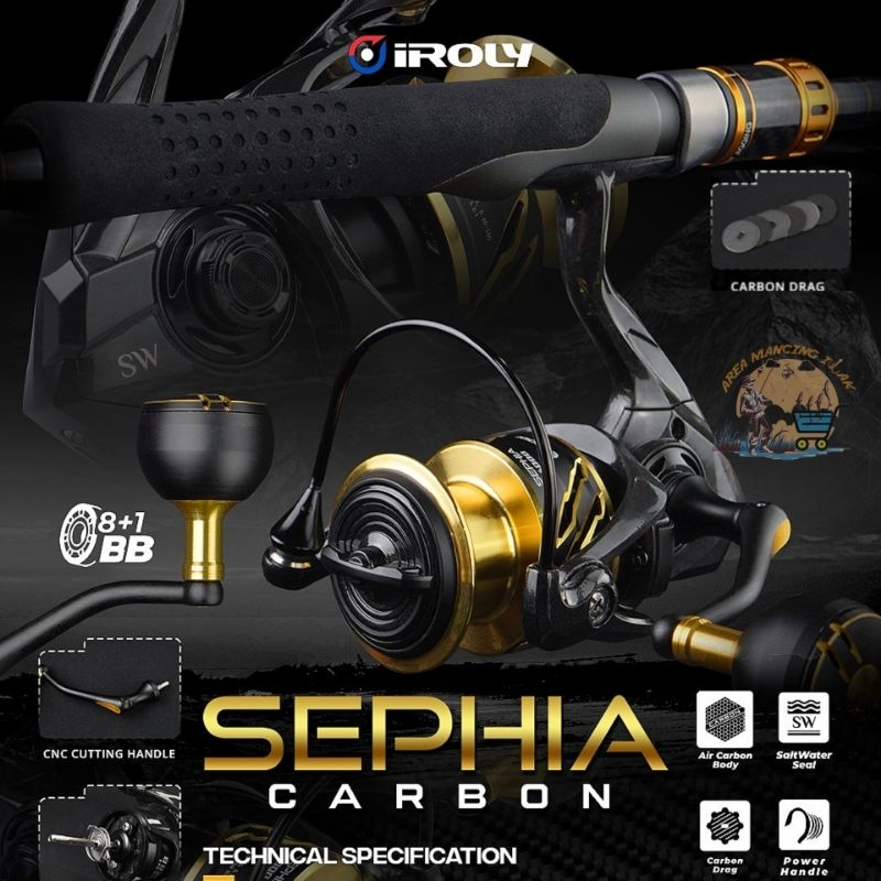 REEL IROLY SEPHIA CARBON SW 2000