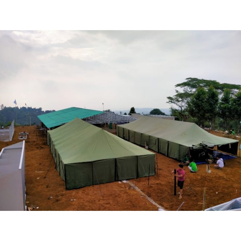 Sewa Tenda Pleton TNI 6x14