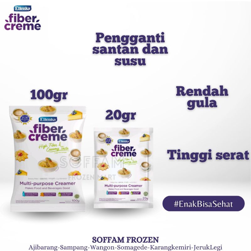 

SF | Ellenka Fiber Cream 100g dan 20g