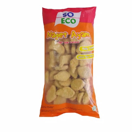 

Free Ongkir SO ECO CHICKEN NUGGET 1KG NAGET AYAM HALAL