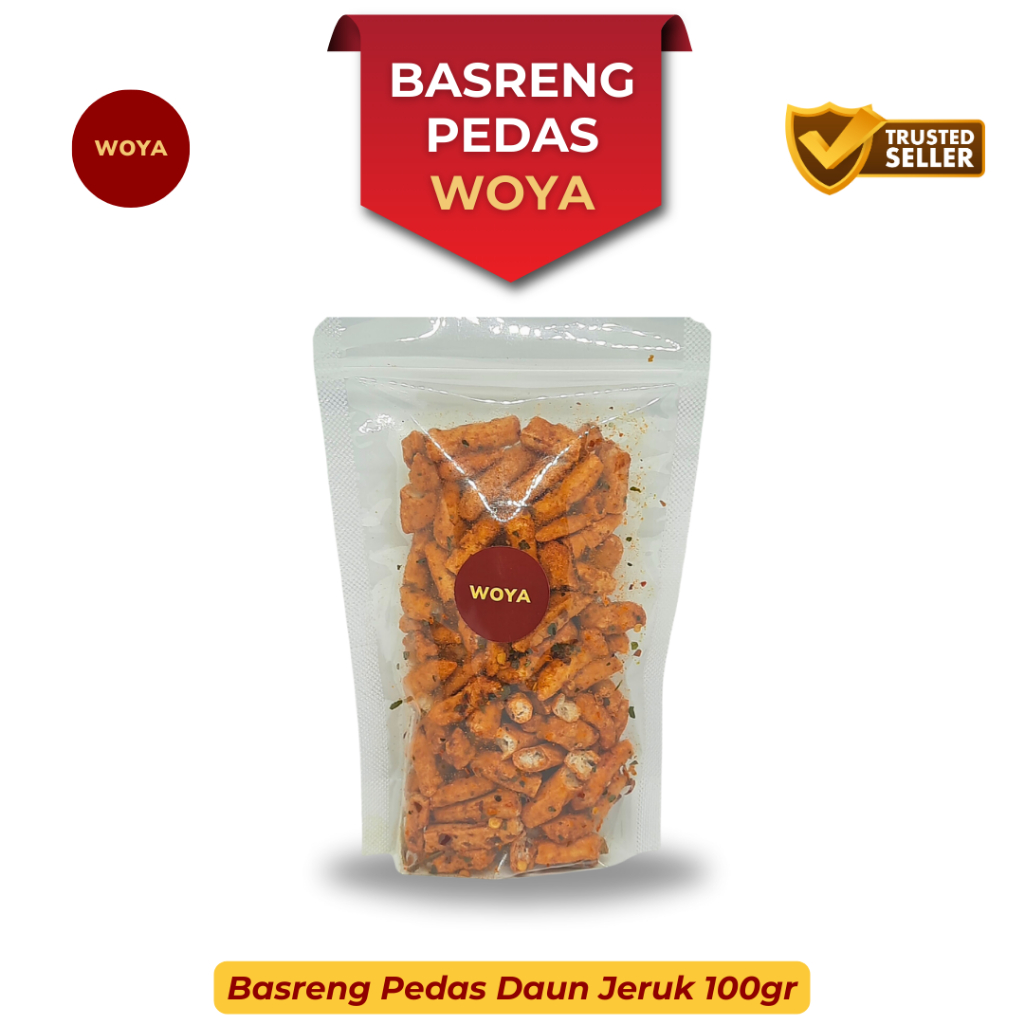 

Basreng Pedas Daun Jeruk 100gram WOYA