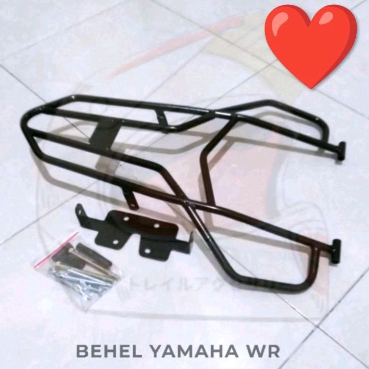 BEHEL BOX YAMAHA WR155 BRACKET BREKET YAMAHA WR 155 FREE BAUT