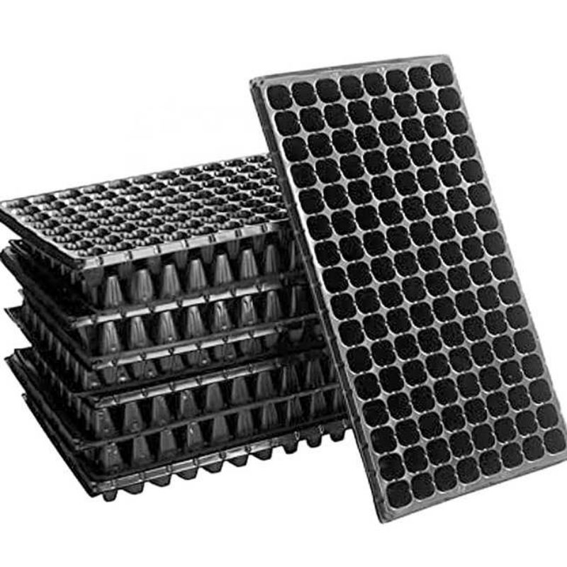 Hemat 25pcs Tray Paket 25 Tray Semai Bibit Tebal untuk Penyemaian Tanaman Tray Semai Super Tebal