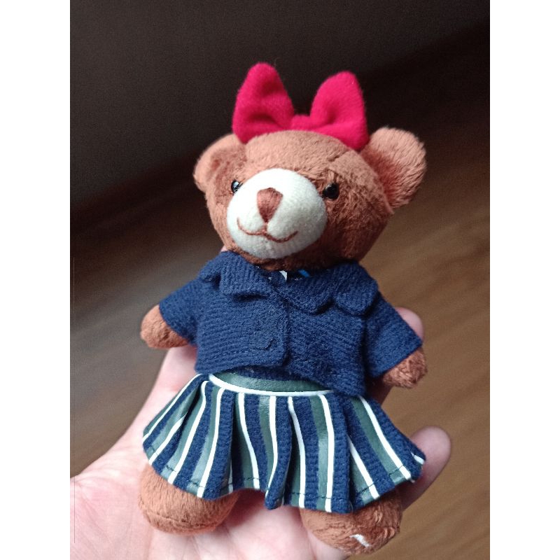 Boneka Ganci Teddy Kostum