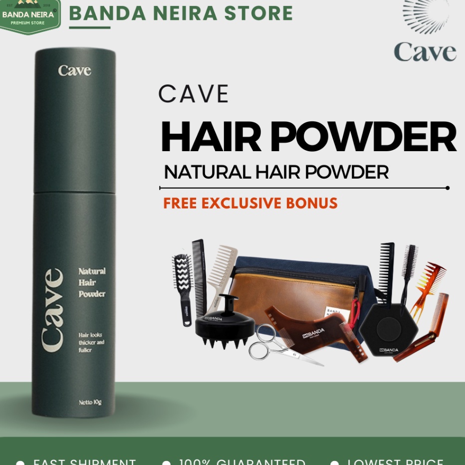 77 CAVE Natural Hair Powder  Meningkatkan Volume Rambut
