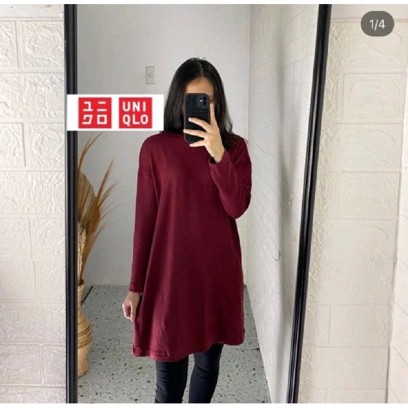 Uniqlo Knit Turtleneck Dress
