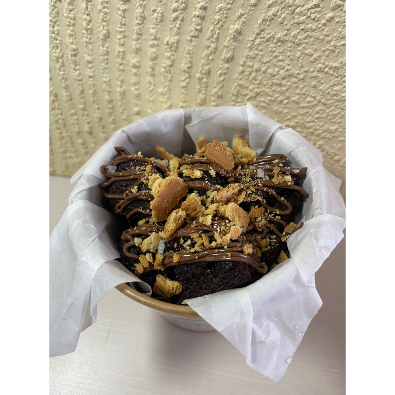 

Brownies Bucket Nutella Sea Salt