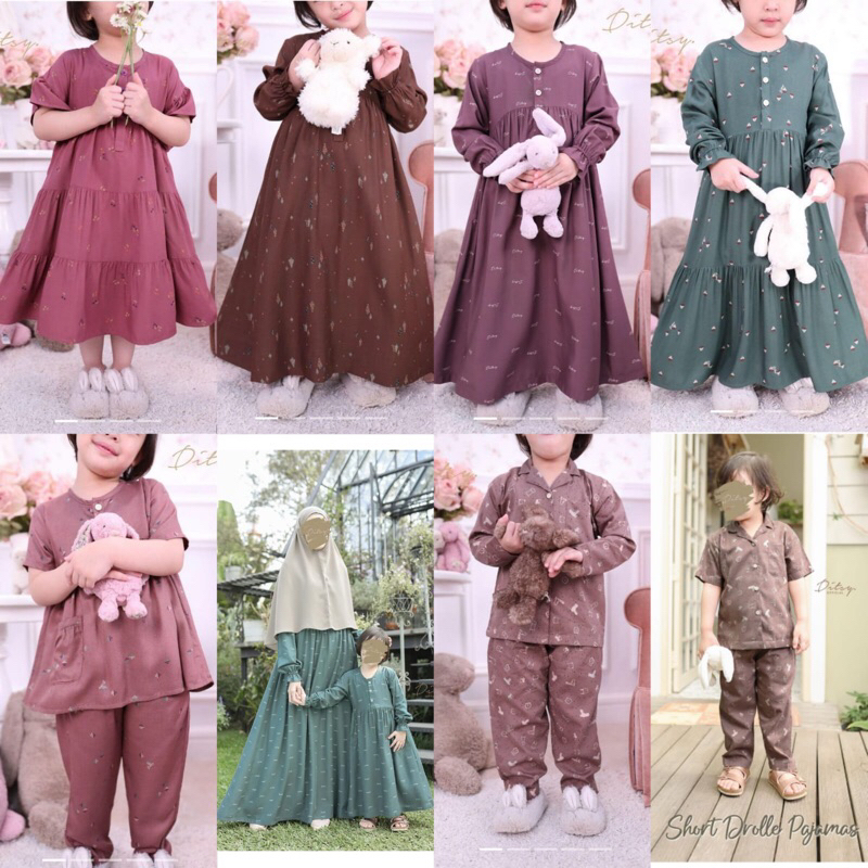 little ditsy terbaru Juni 2025. little ditsy,little pajamas, little drole