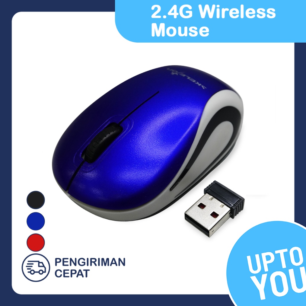 Wireless Mouse  Mouse Tanpa Kabel  Mouse Komputer  Mouse Laptop MS5