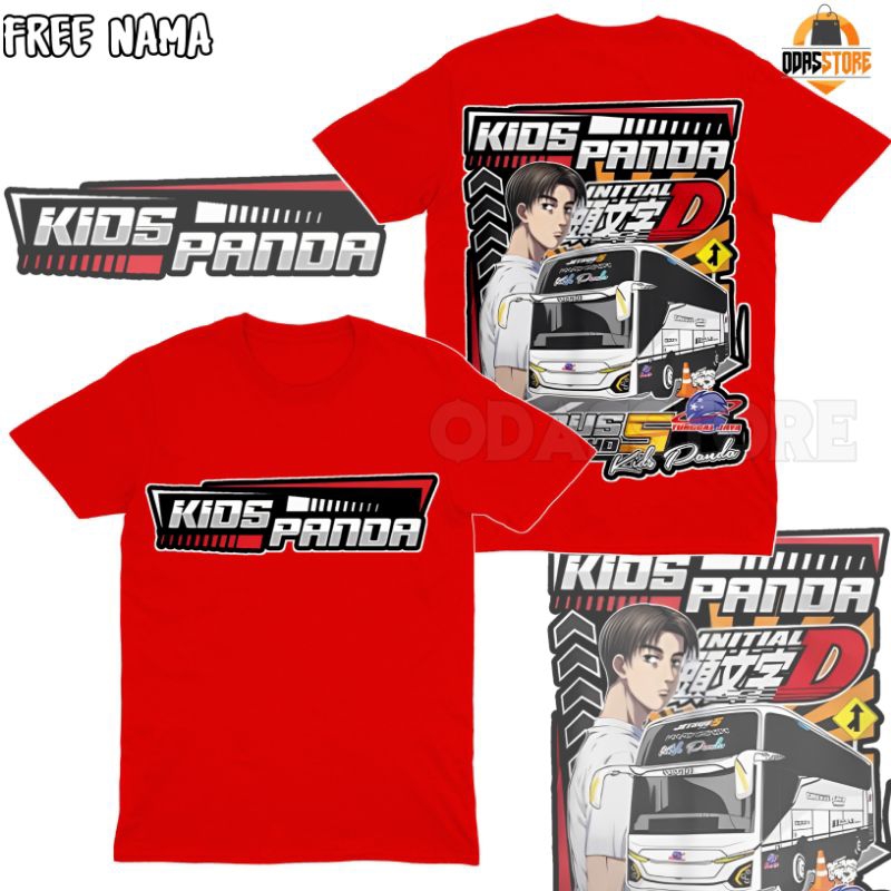 Bisa cod Baju Kaos Anak Anak Bus Kids Panda New Bus Basuri Telolet Pakaian Baju Anak Jet bus 5