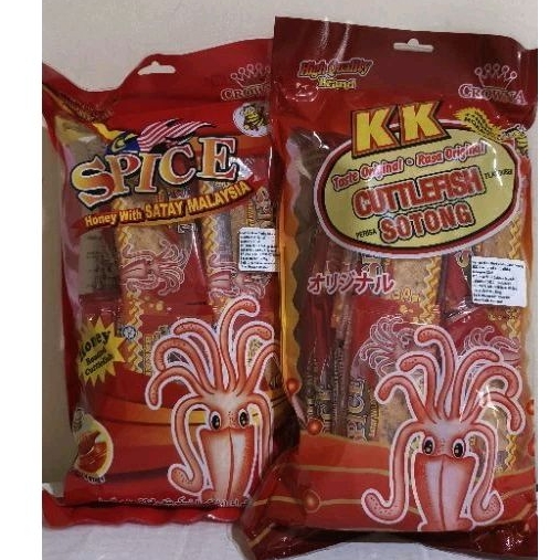

CROWN SNACK SNEK SOTONG CUMI CUTTLEFISH 200GR