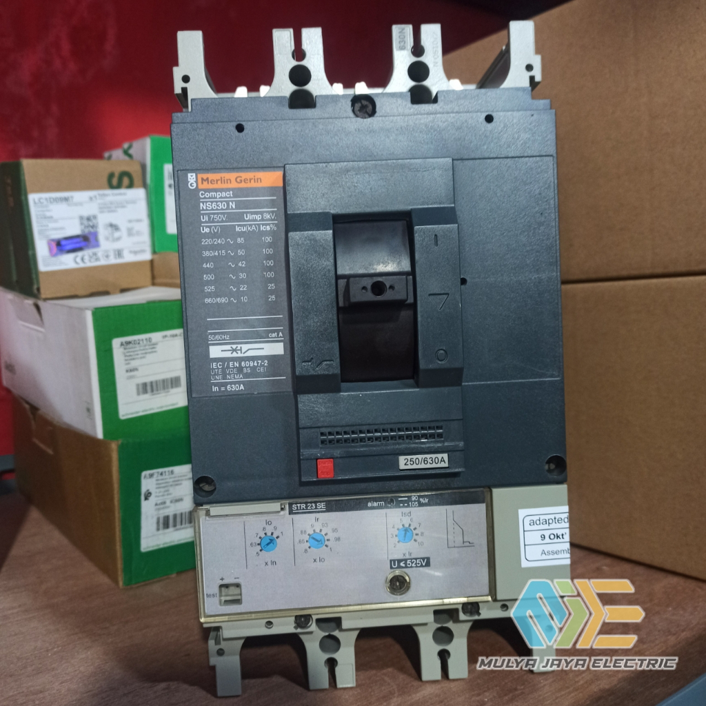 Mccb Merlin Gerin NS630N 3P 630A NS 630 AMPER 50kA Original